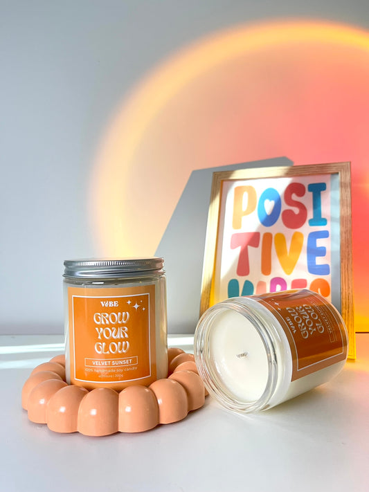 ŚWIECA SOJOWA VELVET SUNSET